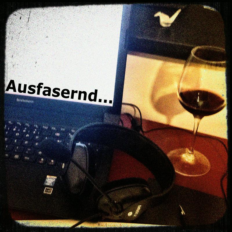 ausfasernd...